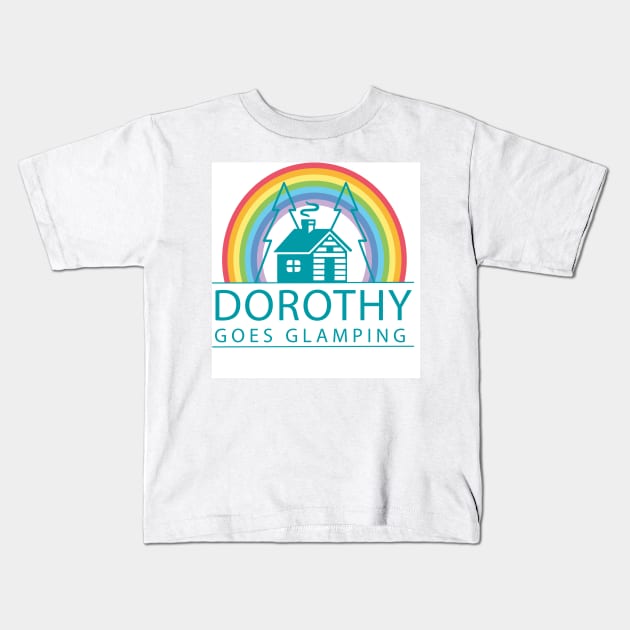 Dorothy Goes Glamping Kids T-Shirt by DorothyGoesGlamping